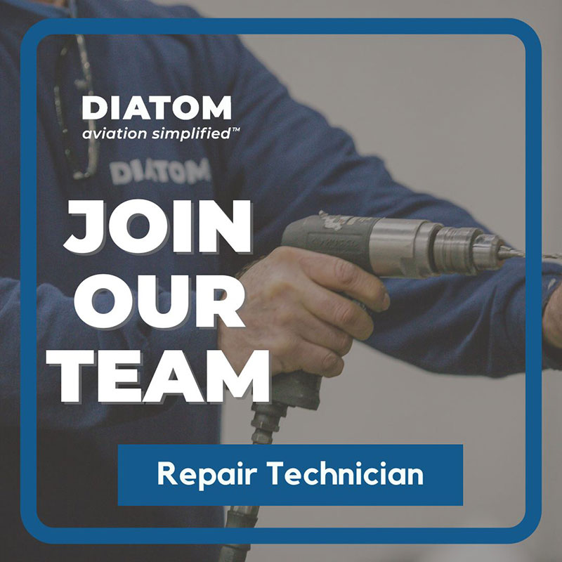 Join the Diatom Aviation team: Apply for our Repair Technician position today!